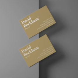 Moderne, berufliche Visitenkarten Visitenkarte