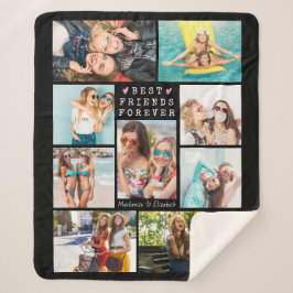Moderne BEST FREUNDE FÜR ÜBER 9 Foto Personalisier Sherpadecke