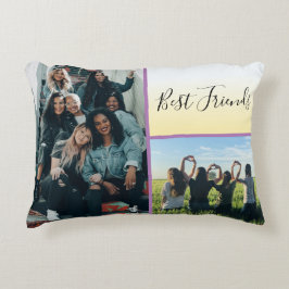 Moderne Best Friends Chic Quote individuell gestal Dekokissen