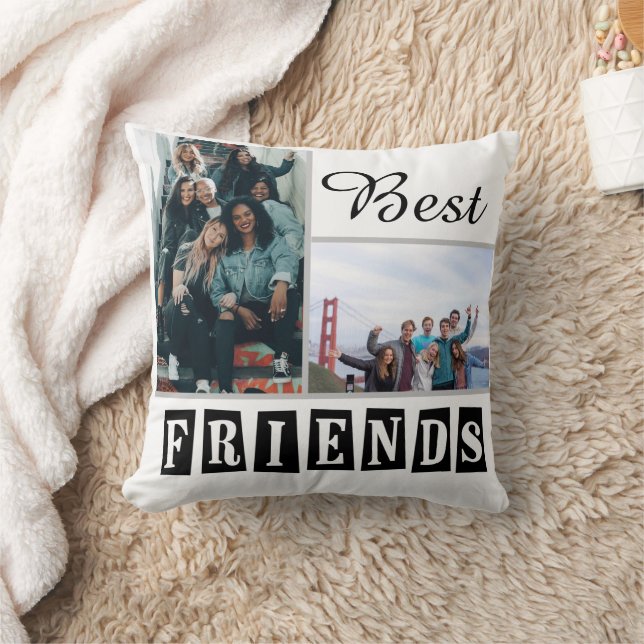 Moderne Best Friends Chic Quote individuell gestal Kissen (Decke)