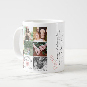 Moderne Best Friends Forever 8-Foto Collage Tasse