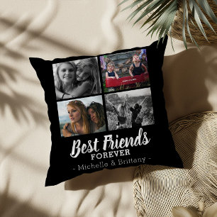 Moderne Best Friends Forever Foto Kissen