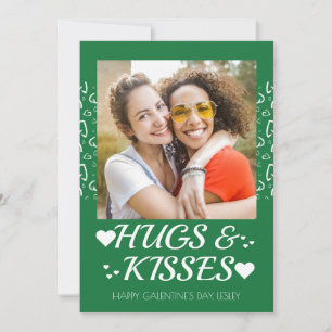 Moderne Best Friends Galentine's day Bestie Foto Feiertagskarte
