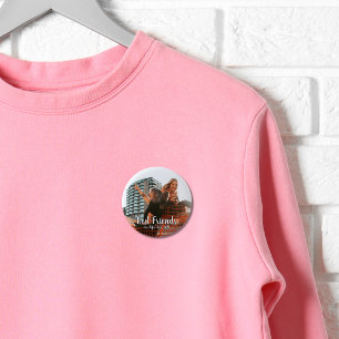 Moderne Best Friends sind das Geschenk-Foto des Le Button