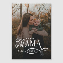 Moderne Best Mama Ever Foto Muttertagsgeschenke