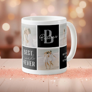 Moderne BESTE FREUNDIN Besties FotoCollage Kaffeetasse