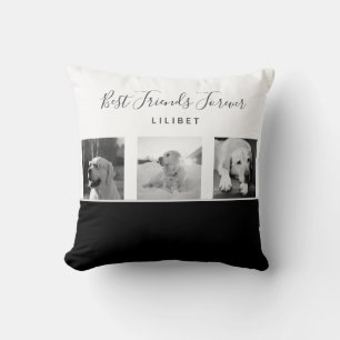 Moderne BESTE FREUNDIN FOTO COLLAGE Geschenk Schwa Kissen