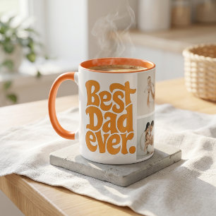 Moderne beste Hund-Vater-Foto Tasse