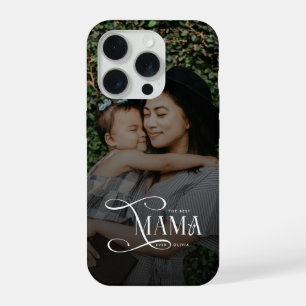 Moderne Beste Mama Aller Foto Muttertagsgeschenke iPhone 15 Pro Hülle