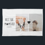 Moderne, beste Mama für alle Zeiten | Hundebahn Fo Geschirrtuch<br><div class="desc">Moderne,  beste Mama für alle Zeiten | Hundebahn Foto</div>