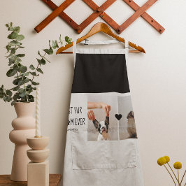 Moderne, beste Mama für alle Zeiten | Hundebahn Fo Schürze