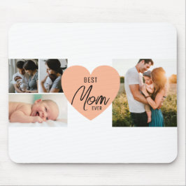Moderne beste Mama je 4 Foto Mousepad
