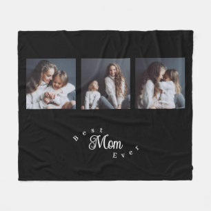 Moderne Beste-Mutter-aller-Zeiten Elegantes Skript Fleecedecke