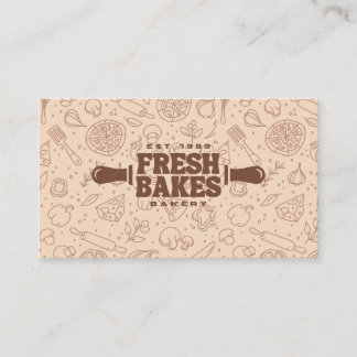 Moderne beste Pizza der Stadt Professional Visitenkarte