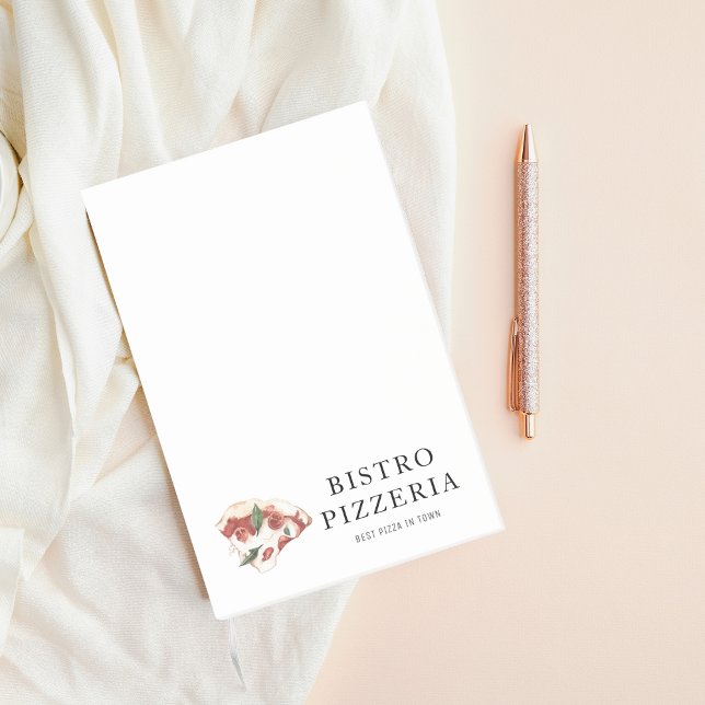 Moderne beste Pizza in Town Beruflich Post-it Klebezettel (Von Creator hochgeladen)