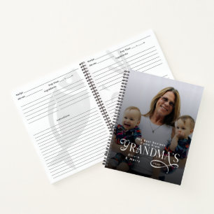 Moderne beste Rezepte Oma Foto Enkel Geschenke Notizbuch