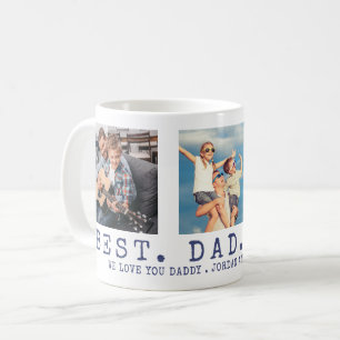 Moderne BESTER VATER ALLE ZEIT Foto Personalisiert Kaffeetasse