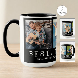 Moderne BESTER VATER ALLERZEITEN 3 Fotos Personali Tasse