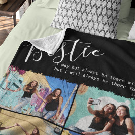 Moderne Bestie Quote Foto Collage Personalisierte  Fleecedecke