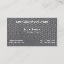 MODERNE Bienenwaben-Visitenkarte