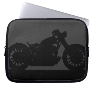 Moderne Biker Laptopschutzhülle