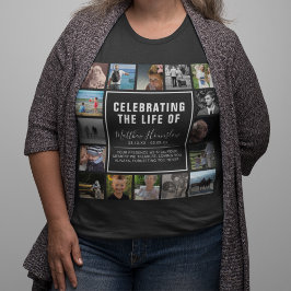 Moderne Bildersammlung in einem interessanten Gedä T-Shirt