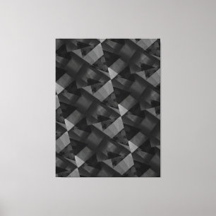 Moderne - BLACK-GRAY-Sehr schöne Leinwand drucksvo