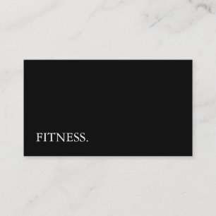 Moderne Blackboard-Fitness Visitenkarte