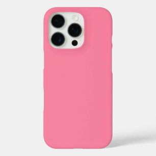 Moderne Blase rosa Schlicht Solid Color iPhone 16 Pro Hülle