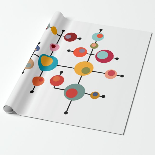 Moderne Blasen aus dem Mittelalter  Geschenkpapier (Ungerollt)