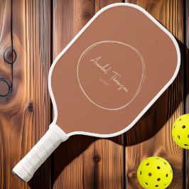 Moderne, blasse Rose des Mittelalters | Name des S Pickleball Schläger
