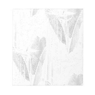 Moderne Blatt-Notizblock   Stilvolle Schreibwaren  Notizblock