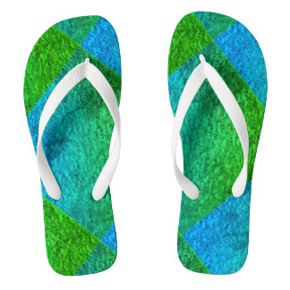 MODERNE BLAU GREEN NIEDLICH FLIP FLOPS