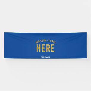 MODERNE, BLAU-ÜBERPRÜFTE BLAU-MARKENBEZOGENE STILV BANNER