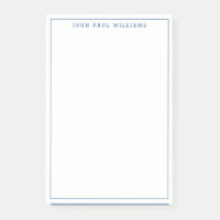 Moderne blaue Beruflich dünne Grenzlinie