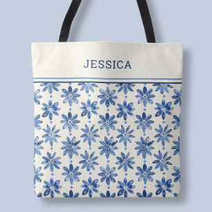 Moderne blaue Blumengestaltung Eleganter stilvolle