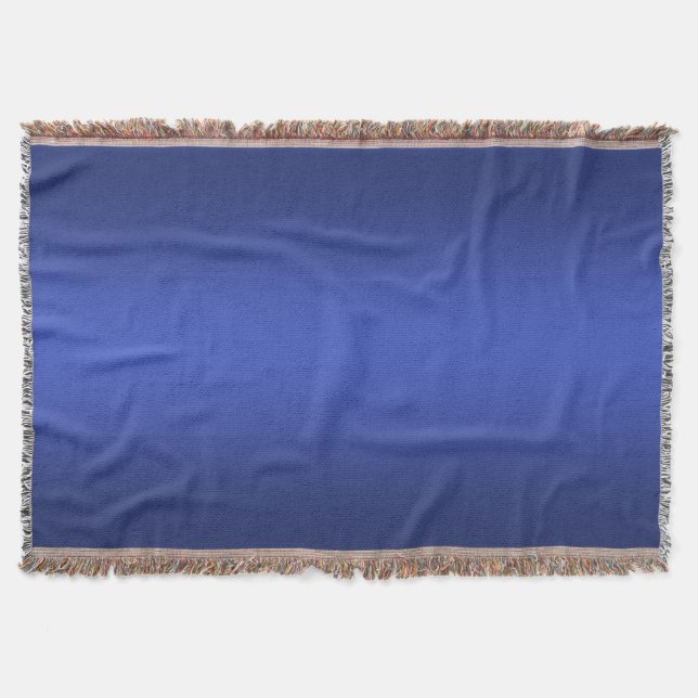 Moderne blaue Gradientengalaxie Decke (Vorderseite)