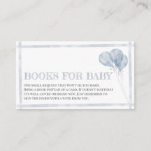 Moderne blaue Streifen Balloons Oh Boy Books for B