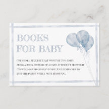 Moderne blaue Streifen Balloons Oh Boy Books for B