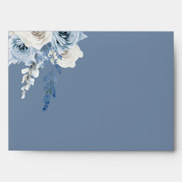Moderne Blauen und Weiße Blumen Hochzeit Geburtsta