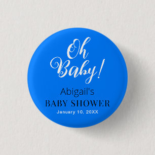Moderne Blue Baby Duschtaste mit benutzerdefiniert Button