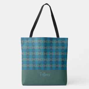 Moderne BlueTote-Beutel
