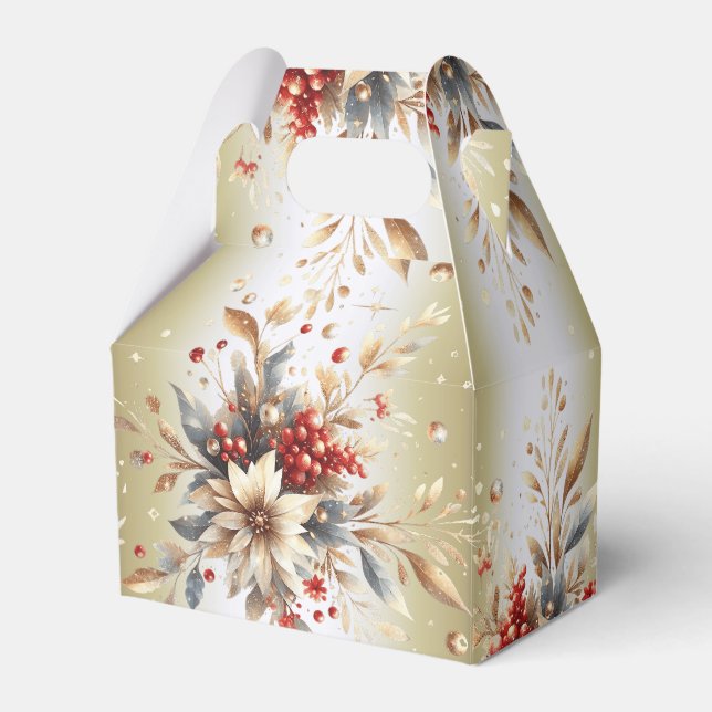 Moderne Blume Geschenkboxen Geschenkschachtel (Vorderseite)