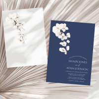 Moderne Blume mit blauen Orchideen Hochzeiten