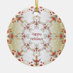Moderne Blume Ornament