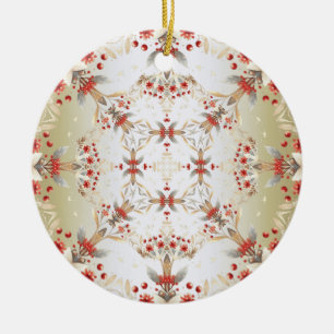 Moderne Blume Ornament