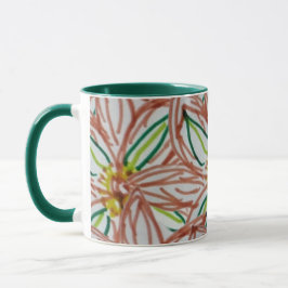 Moderne Blume Tasse
