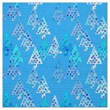 Moderne Blume Weihnachtsbäume - Himmel blau