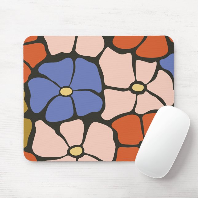 Moderne Blumen-Foto-Natur  Mousepad (Mit Mouse)