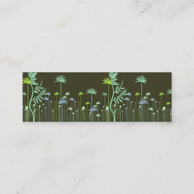 Moderne Blumen-Mama-nennende Karte (Vorderseite)